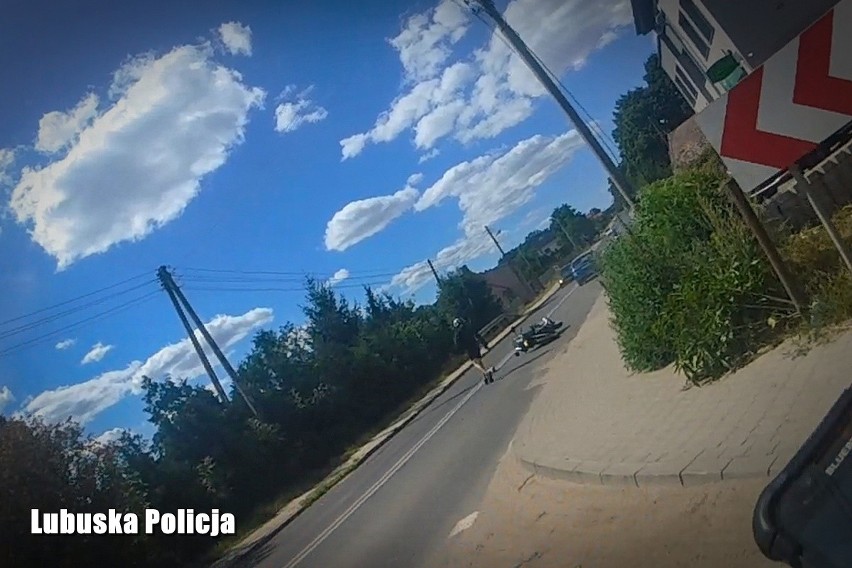 Zażył narkotyki i wsiadł na motocykl. Po pościgi zatrzymali...