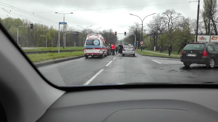 Trzy wypadki w Sosnowcu ZDJĘCIA
