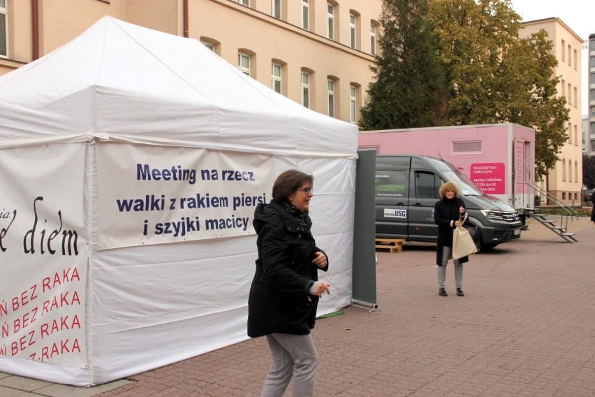 Meeting na Rzecz Walki z Rakiem Piersi i Macicy. Bezpłatne badania dla kobiet. Profilaktyka onkologiczna 