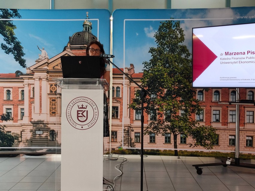 Konferencja prasowa dotycząca skutków Polskiego Ładu dla budżetu Miasta Krakowa