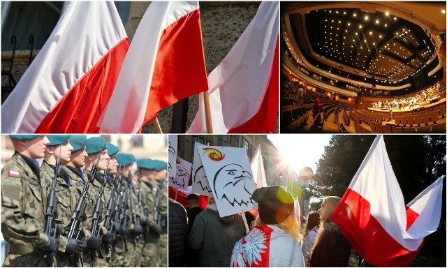 W tym roku Wrocław obfituje w wydarzenia, które pozwalają w patriotyczny sposób upamiętnić 103. rocznicę odzyskania przez Polskę niepodległości.Na wrocławian czekają duże koncerty, maraton, pokazy sprzętu wojskowego, a także mnóstwo warsztatów. Nie zabraknie też uroczystego odśpiewania hymnu.Zobacz na kolejnych slajdach wydarzenia związane z obchodami Narodowego Święta Niepodległości we Wrocławiu - posługuj się myszką, klawiszami strzałek na klawiaturze lub gestami