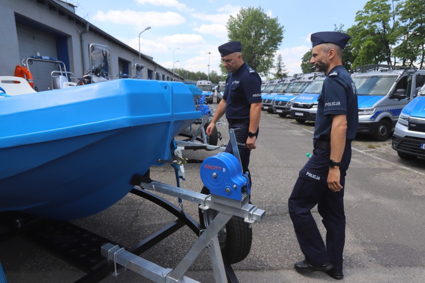 Nowy sprzęt pływający dla policji w województwie śląskim