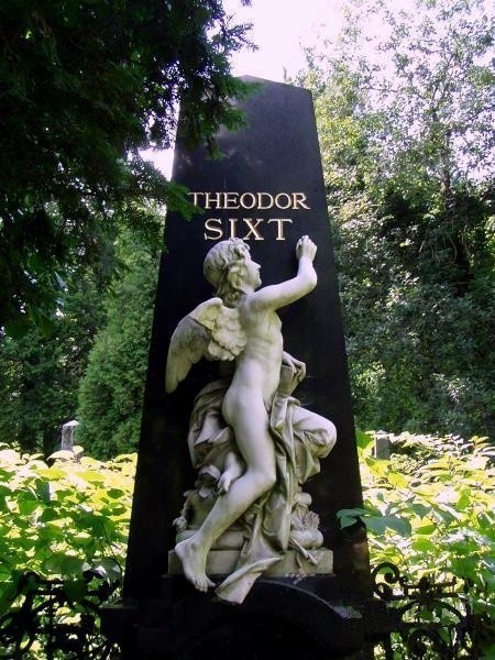 Pomnik na grobie Theodora Sixta