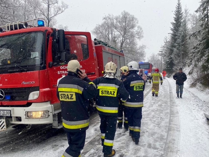 Podhale: Nareszcie mamy powrót zimy! Kierowcy się jednak nie cieszą