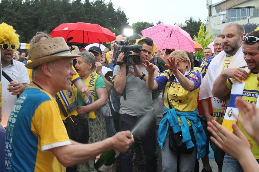 Wielkie powitanie Mistrzów z Vive Tauronu w Kielcach