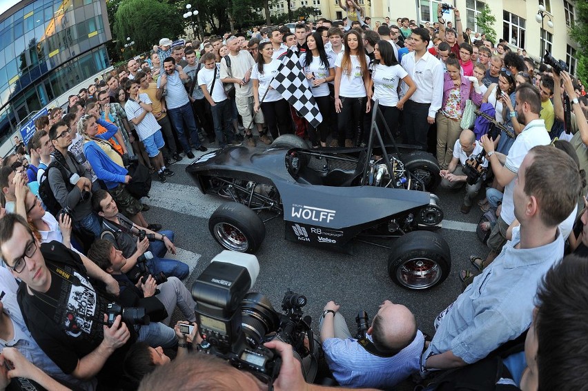 Bolid studentów z AGH. Fot. Grupa Wolf