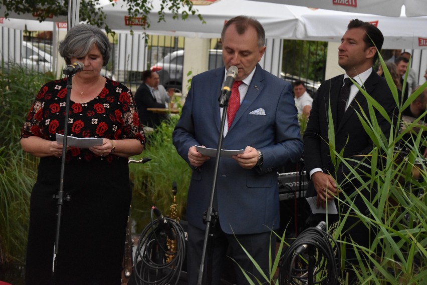 Letni grill w ogrodzie konsulatu Niemiec w Opolu 2019.