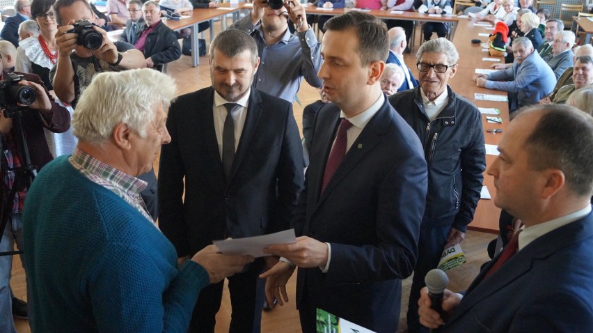 Szef PSL-u odwiedził Kłobuck. Krytykował obecnego ministra...