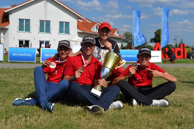 Klubowe Mistrzostwa Polski Juniorów na polu golfowym Lisia Polana 2018