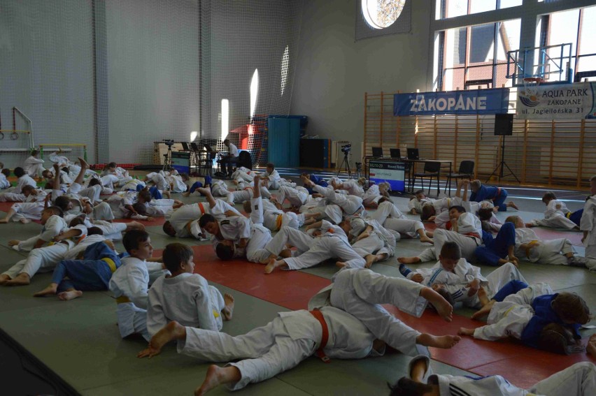 Zakopane. Młodzi judocy opanowali szkołę sportową [ZDJĘCIA]