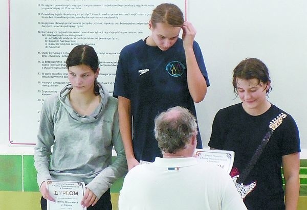 Na miejscu drugim &#8211; Zuzanna Chancewicz,miejsce trzecie &#8211; Olga Rybińska.