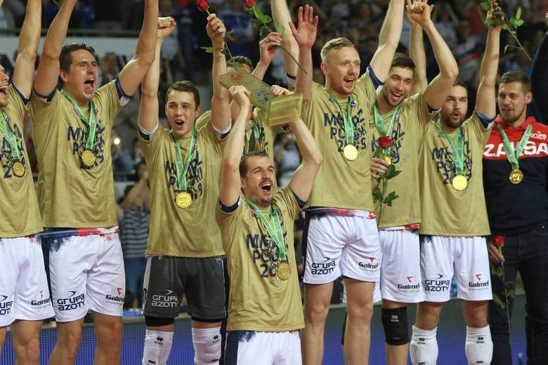 Równo rok temu Grupa Azoty ZAKSA Kędzierzyn-Koźle zdobyła mistrzostwo Polski. Zobaczcie, jak świętowano je w Hali Azoty [ZDJĘCIA]