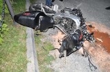 Wypadek w Gromadzie: wciąż nie wiadomo kto prowadził motocykl. Zabezpieczono monitoring