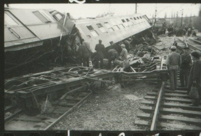 Wypadek kolejowy - Poznań-Antoninek