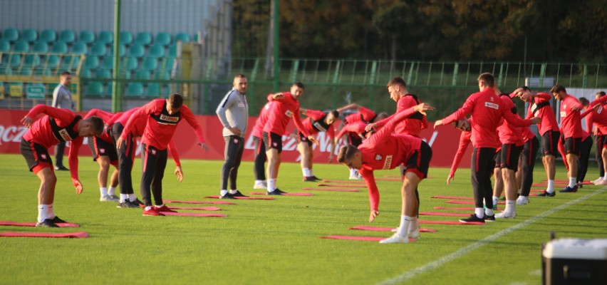 Trening reprezentacji na stadionie GKS Katowice