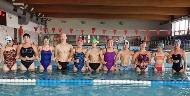 Troje pływaków Unii Busko trenowało z kadrą województwa