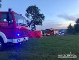 Śmiertelny wypadek pod Sępólnem. Auto wypadło z drogi, jedna osoba nie żyje [zdjęcia]