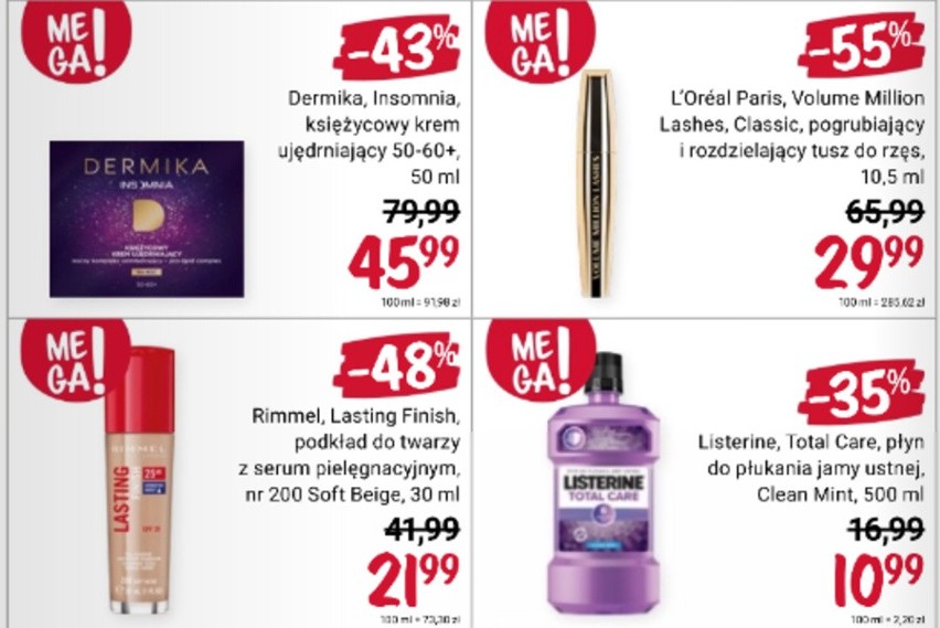 Promocje w drogeriach - oferta w sklepie w Rossmann.