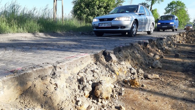 Ruszył remont 200-metrowego odcinka ul. Luboszyckiej w Opolu.