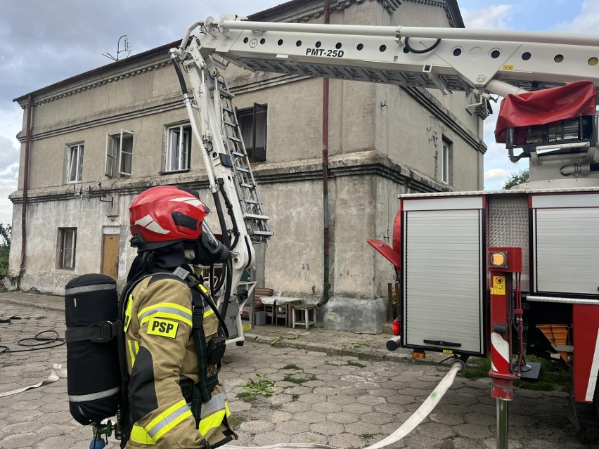 Akcja trwała prawie sześć godzin. W działaniach wzięli...