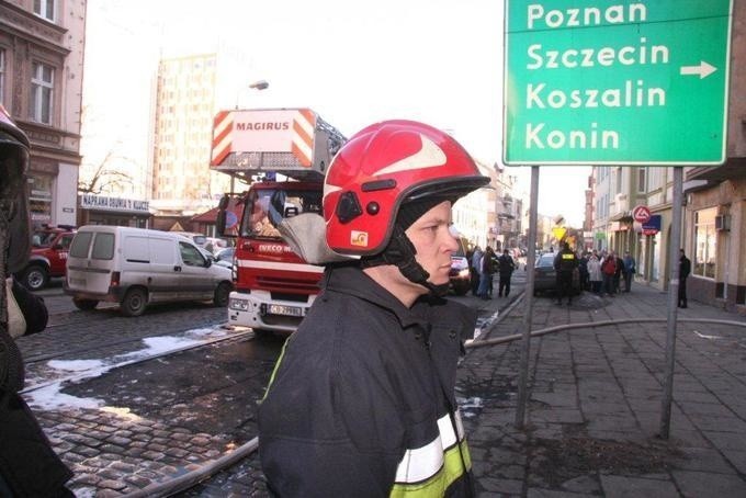 [FOTO] Wybuch nad barem mlecznym