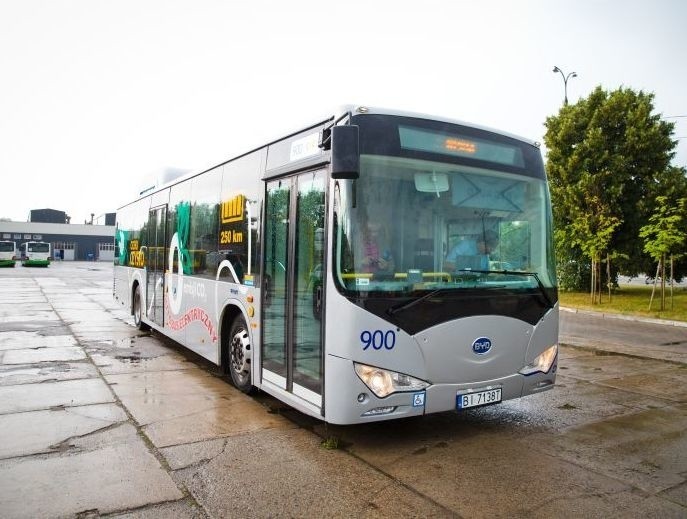 KPKM. Pierwszy w mieście autobus o napędzie elektrycznym (zdjęcia)