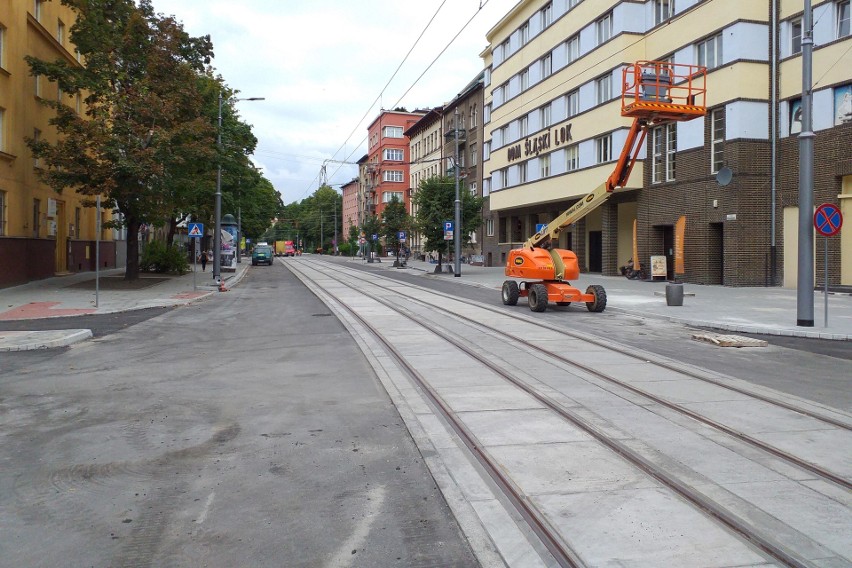 Torowisko tramwajowe na trasie do Bronowic jest już gotowe,...