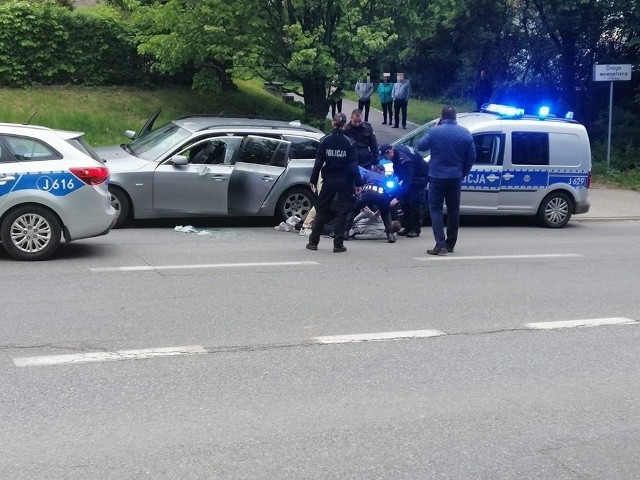 Policyjny pościg w Nysie. Pijany kierowca BMW uciekał