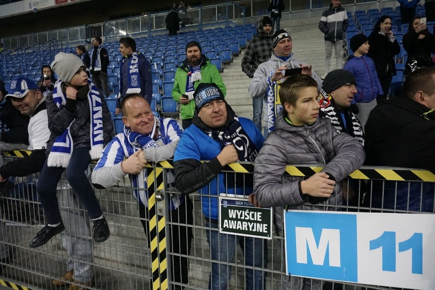 Podczas meczu Lech Poznań - Wisła Płock (2:1) atmosfera na...