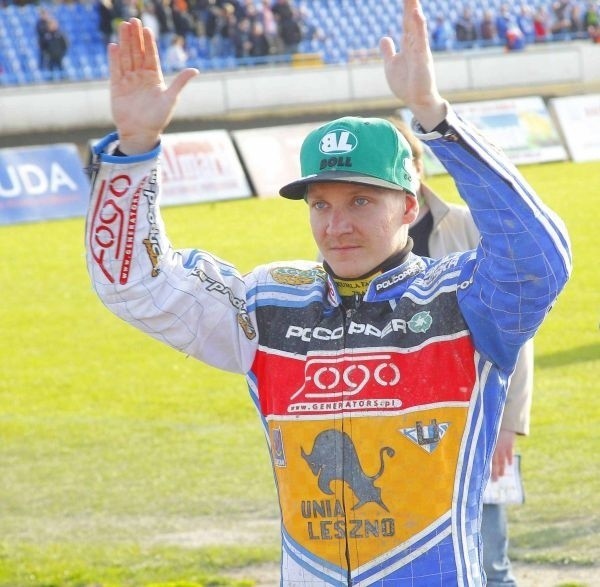 Fredrik Lindgren w klubie z Leszna startował przez rok