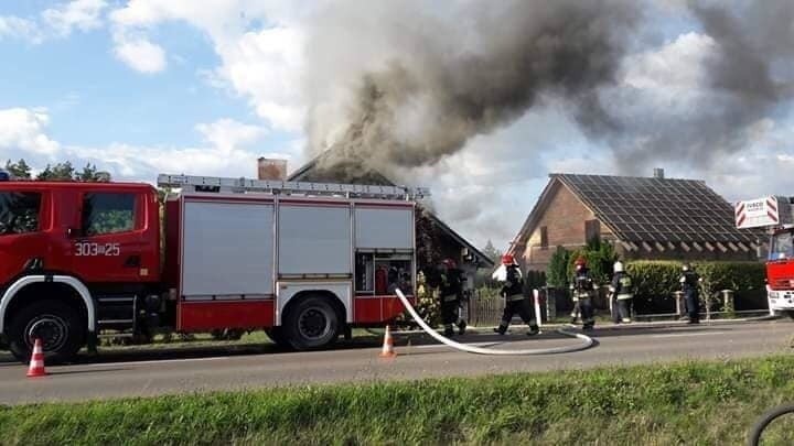 Krupniki: Pożar domu jednorodzinnego. Bliscy poszkodowanych zorganizowali zbiórkę pieniędzy [ZDJĘCIA]