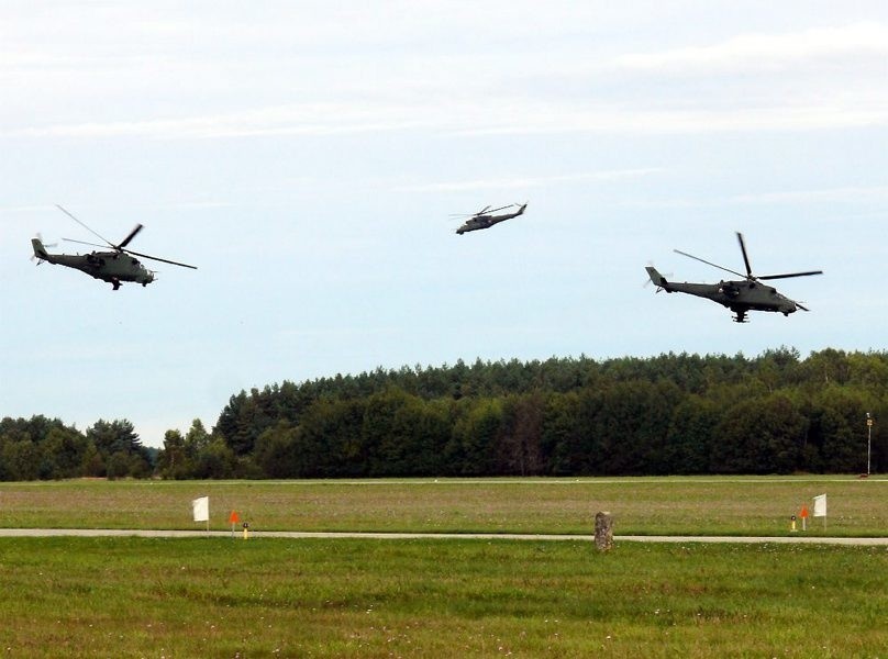 Inowrocławska brygada lotnicza pokazała się na ćwiczeniach "Anakonda" [zdjęcia]