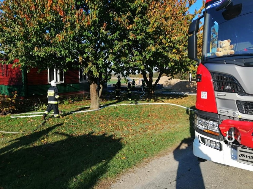 Do pożaru doszło w niedzielę, 20 października. W wyniku...