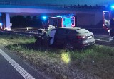 Karambol na autostradzie A2 pod Łęczycą. Zderzyło się 5 samochodów. 1 osoba nie żyje, 5 zostało rannych