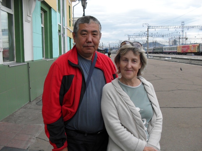 Maria Iwanowa i jej mąż Gienadij kierują "Nadzieją"