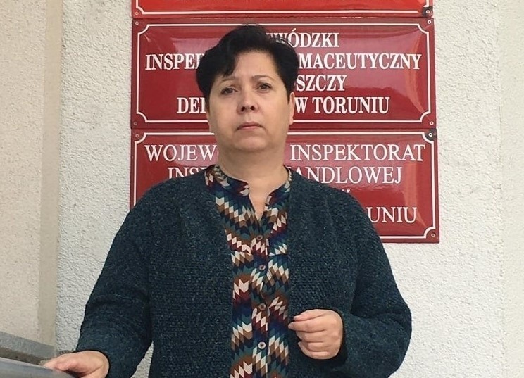 Dorota Olszewska-Sioma, pokrzywdzona nauczycielka.
