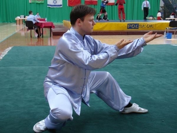 Łukasz Klejnberg w tai chi tradycyjnym pokonał reprezentanta Czech.