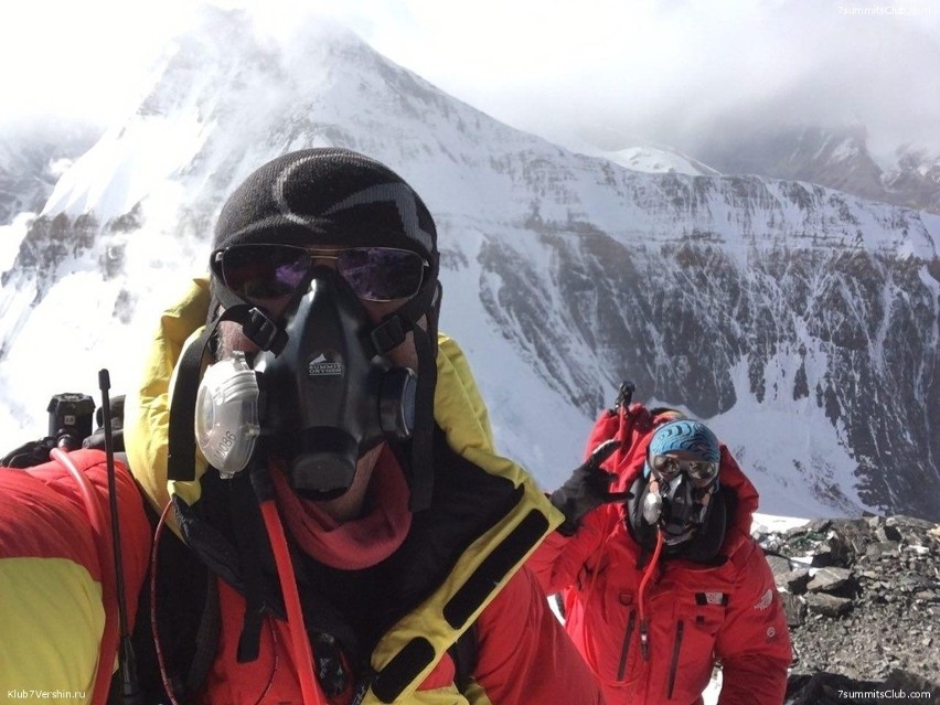 Kielecki przedsiębiorca i społecznik Kamil Suchański zdobył Mount Everest