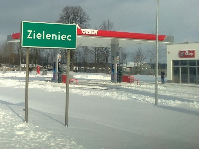Stacja paliw Orlen w Zieleńcu