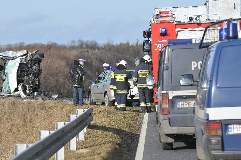 Na obwodnicy Ośna Lubuskiego doszło do tragicznego w...