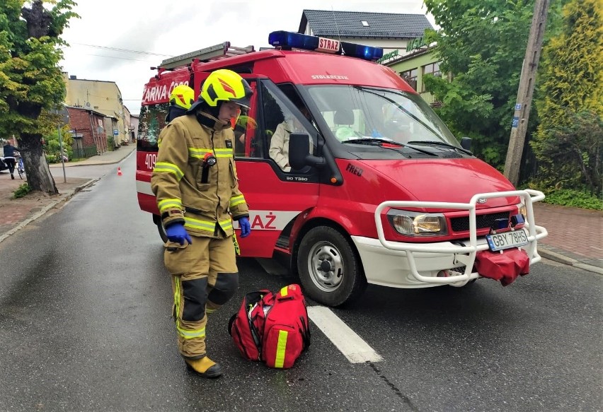 Wypadek w Tuchomiu. Ranny został m.in. wójt Parchowa.