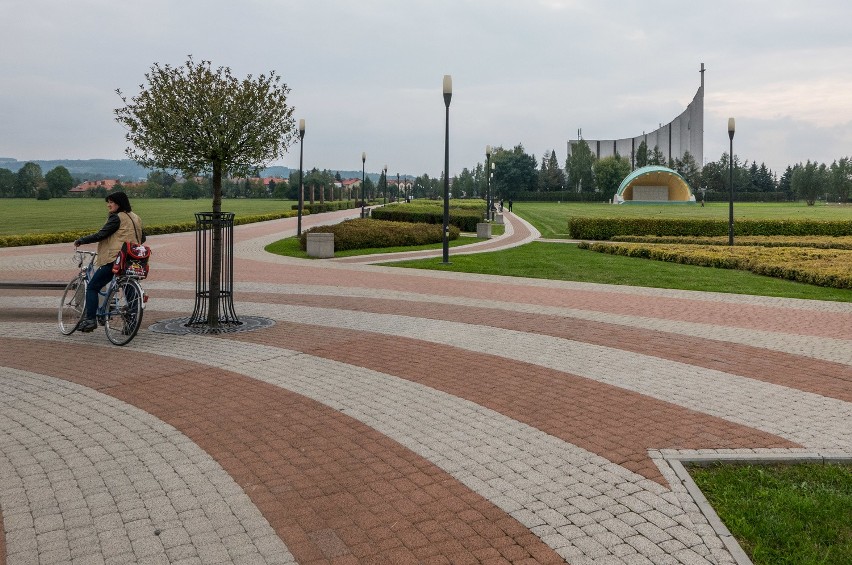 Park Papieski w Rzeszowie.