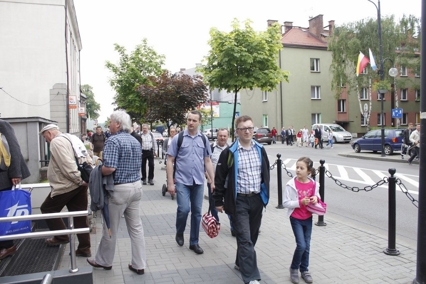 Pielgrzymka mężczyzn do Piekar pod hasłem Rodzina Miłością...