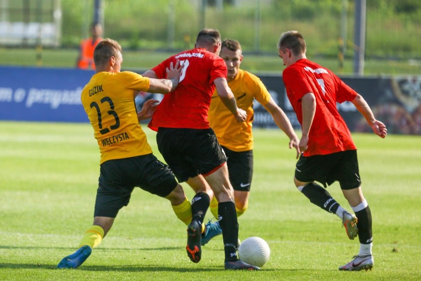 16.06.2021, stadion Garbarni Kraków: Wieczysta Kraków -...