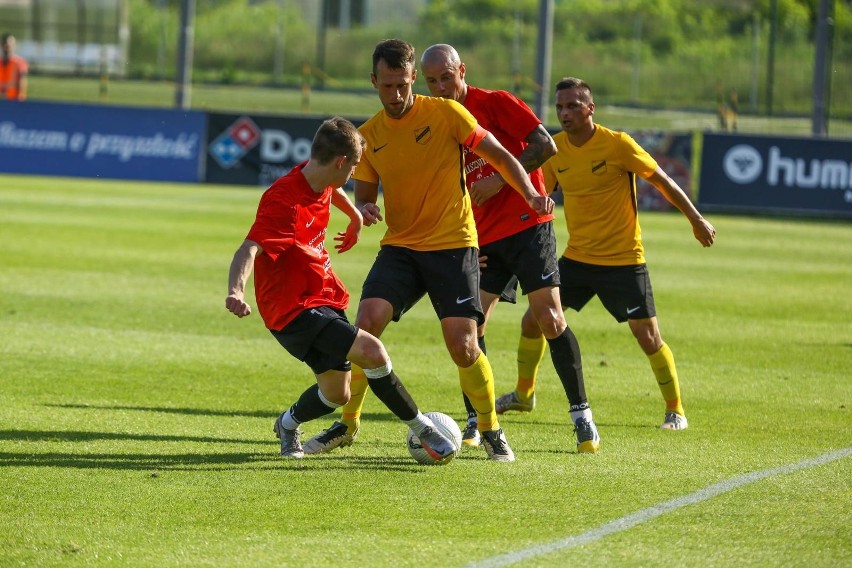 16.06.2021, stadion Garbarni Kraków: Wieczysta Kraków -...