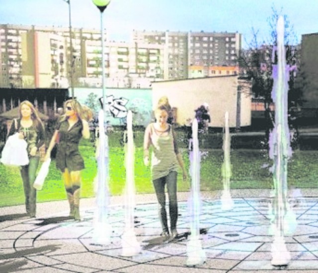 Tak będzie wyglądała fontanna przy ulicy Kowalskiego.