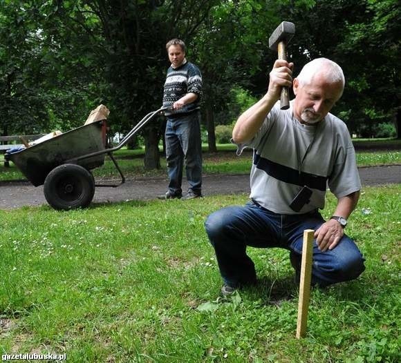 - Wyznaczamy stanowiska handlowe. W tym roku będzie ich rekordowa ilość - stwierdza Mieczysław Panyło  (fot. Tomasz Gawałkiewicz ZAFF)