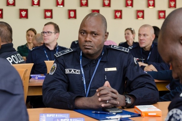 EUPST II. 50 policjantów z Europy i Afryki szkoli się w Słupsku.