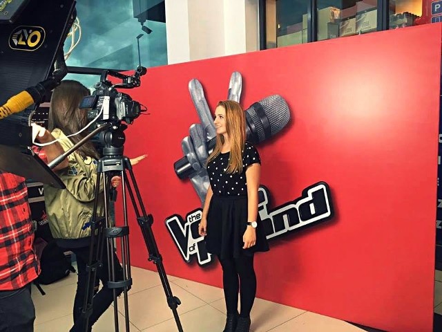 Ewelina Bogucka w programie The Voice of Poland.