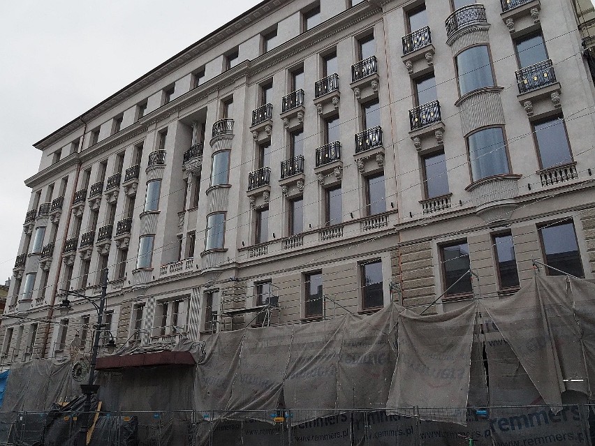 Remont Grand Hotelu w Łodzi budzi zastrzeżenia. Konserwatorzy zaalarmowali prokuraturę
